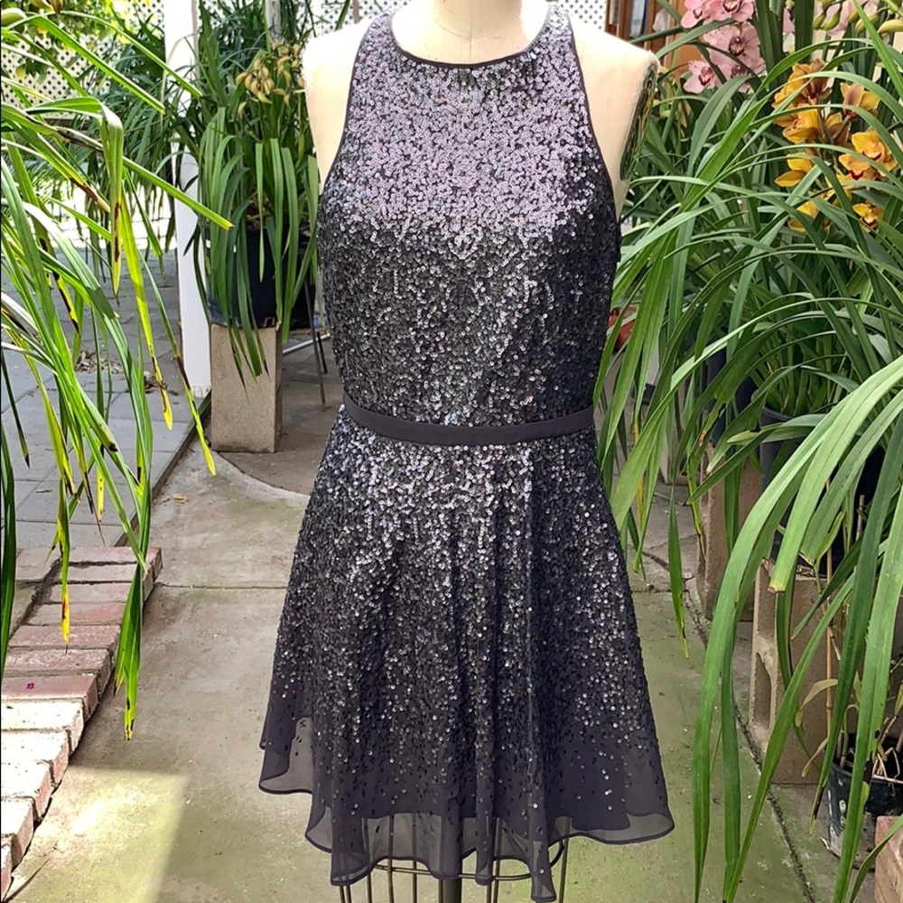 Sequins mini dress